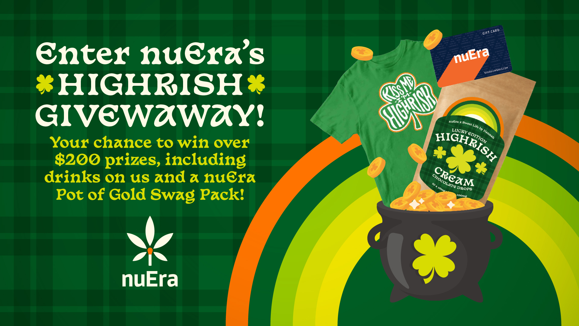 Enter nuEra's Highrish Giveaway for St. Patrick's Day