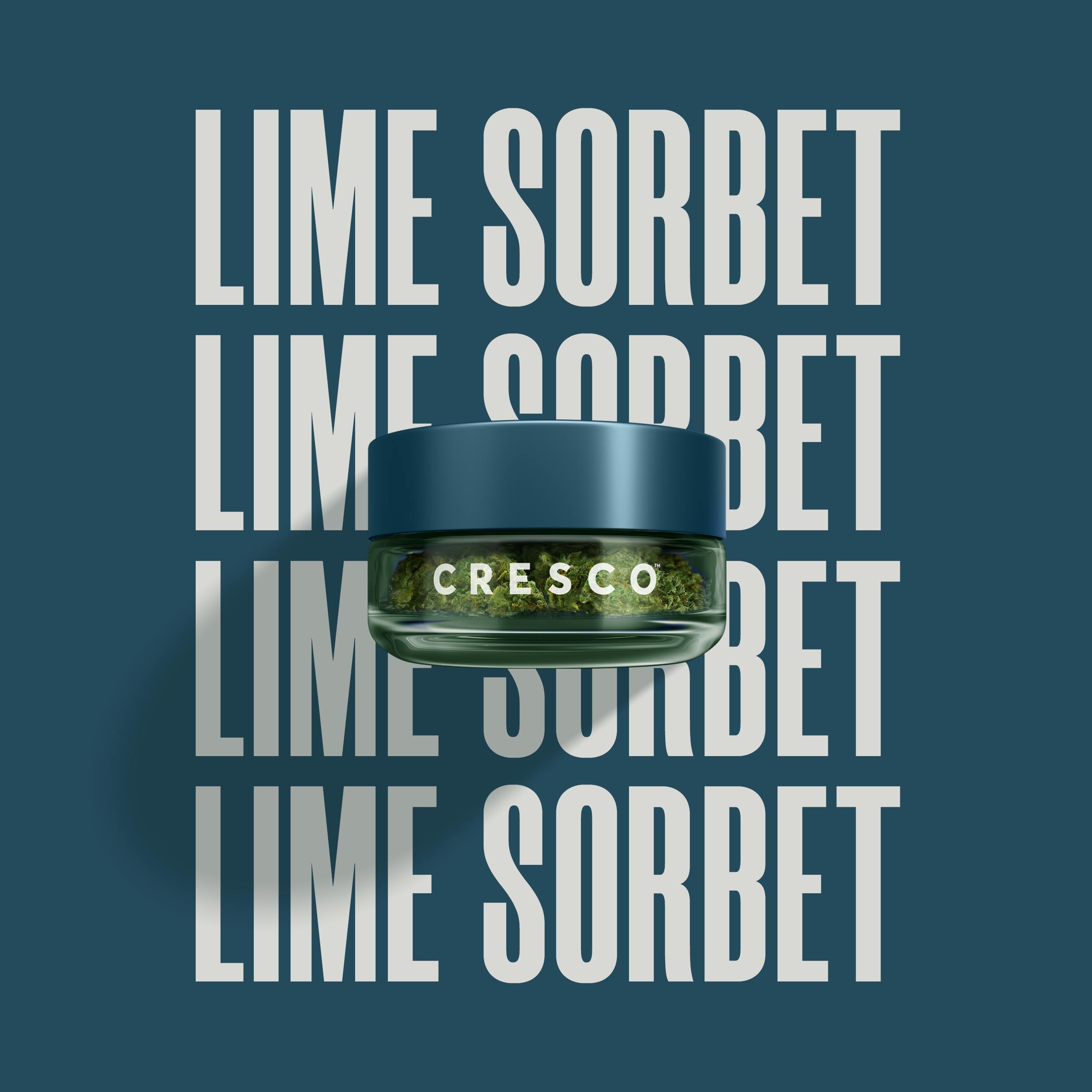 lime sorbet cresco