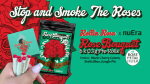 nuEra × Rollin Rosa Limited Edition pre-rolls