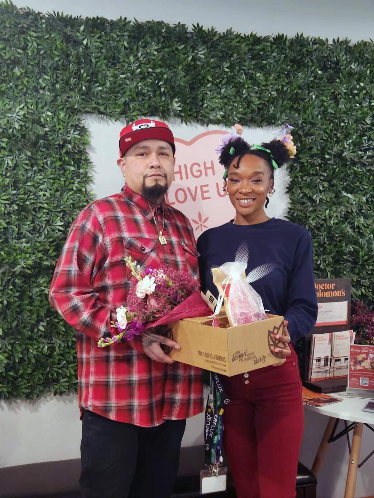 nuEra team with 2023 Valentine's Day Giveaway Winner